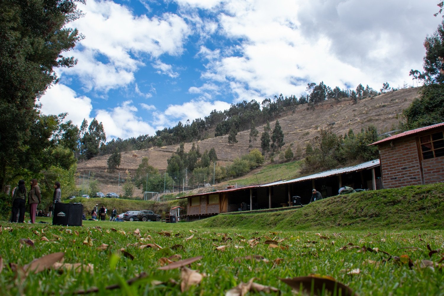La montaña donde se vive el retiro Lions y Leonas