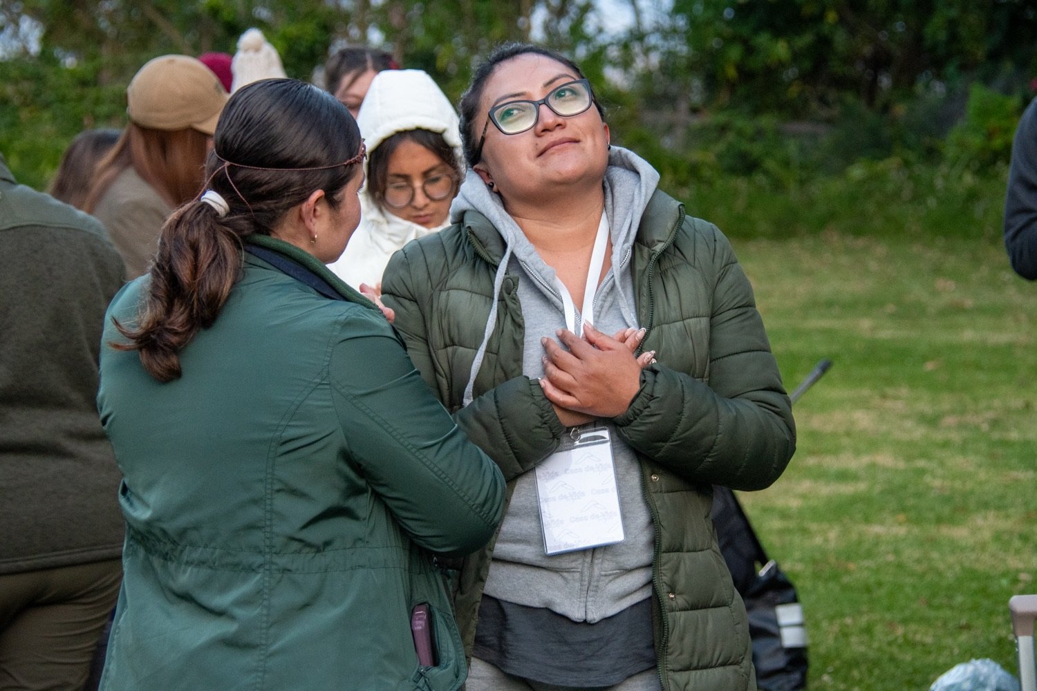 Contención y abrazo en el retiro
